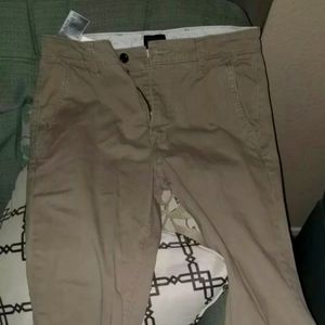 LEVIS Men's Khaki Tapered Jogger Ankle Length Trousers Pants Size 30x30